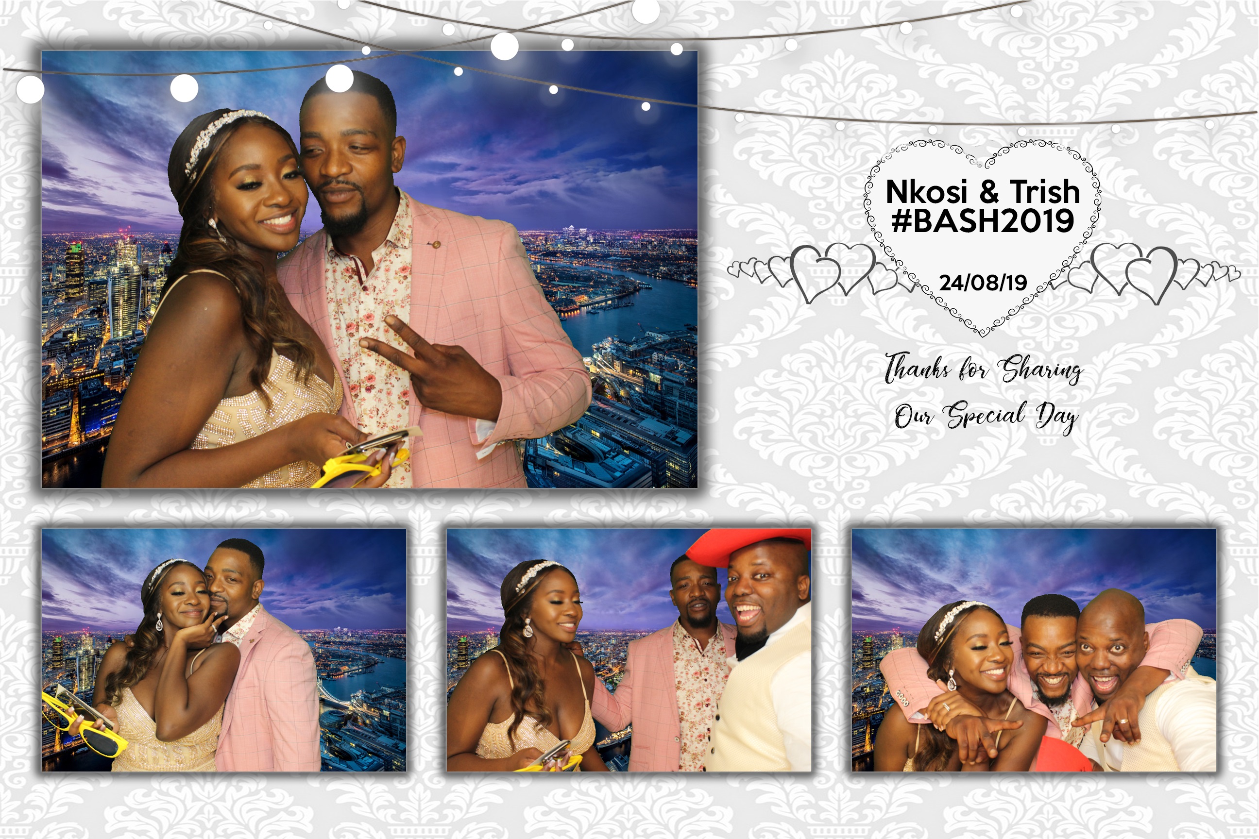 Nkosi & Trish's Wedding  | View more photos from the event at images.mobile-photo-booth.com/u/MobilePhotoBoothUK/Nkosi-Trishs-Wedding